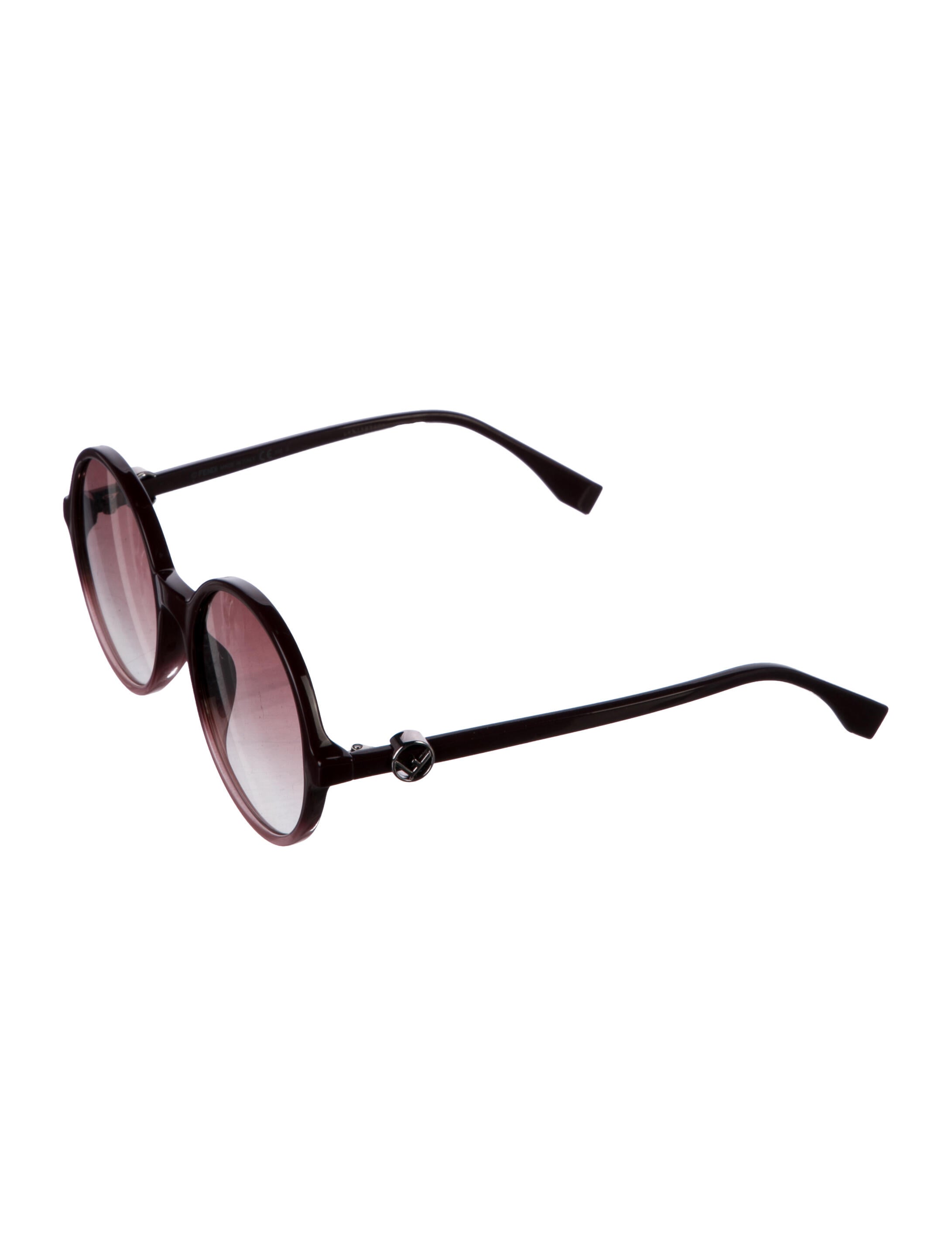 Fendi Round Gradient Sunglasses