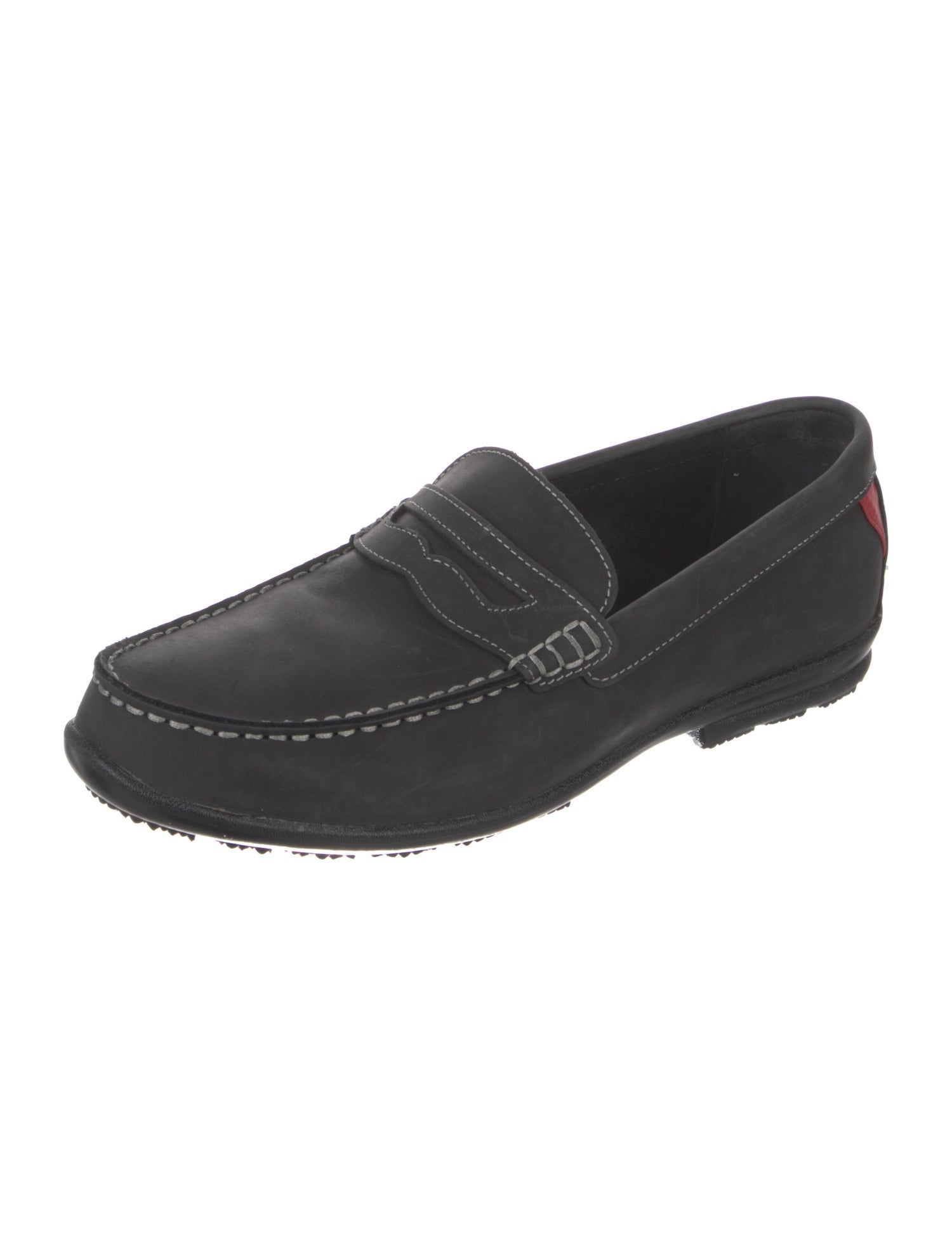 Fendi Leather Dress Loafers