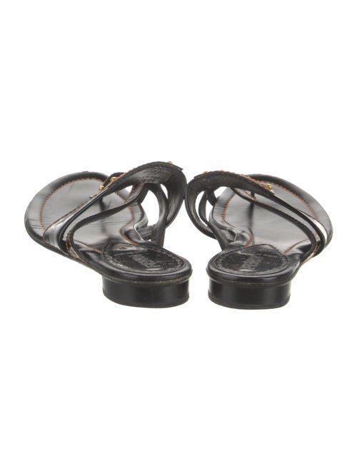 Fendi Patent Leather Slides