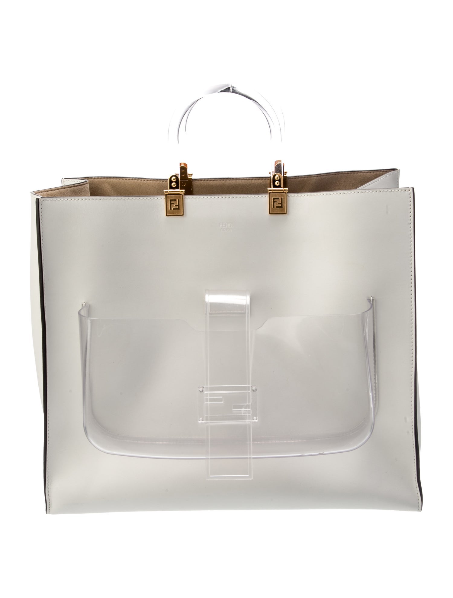 Fendi Leather Suitcase Large 2022