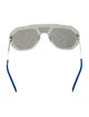 Fendi Shield Tinted Sunglasses