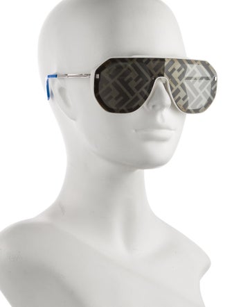 Fendi Shield Tinted Sunglasses