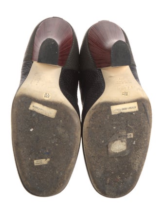 Fendi Leather Printed Chelsea Boots