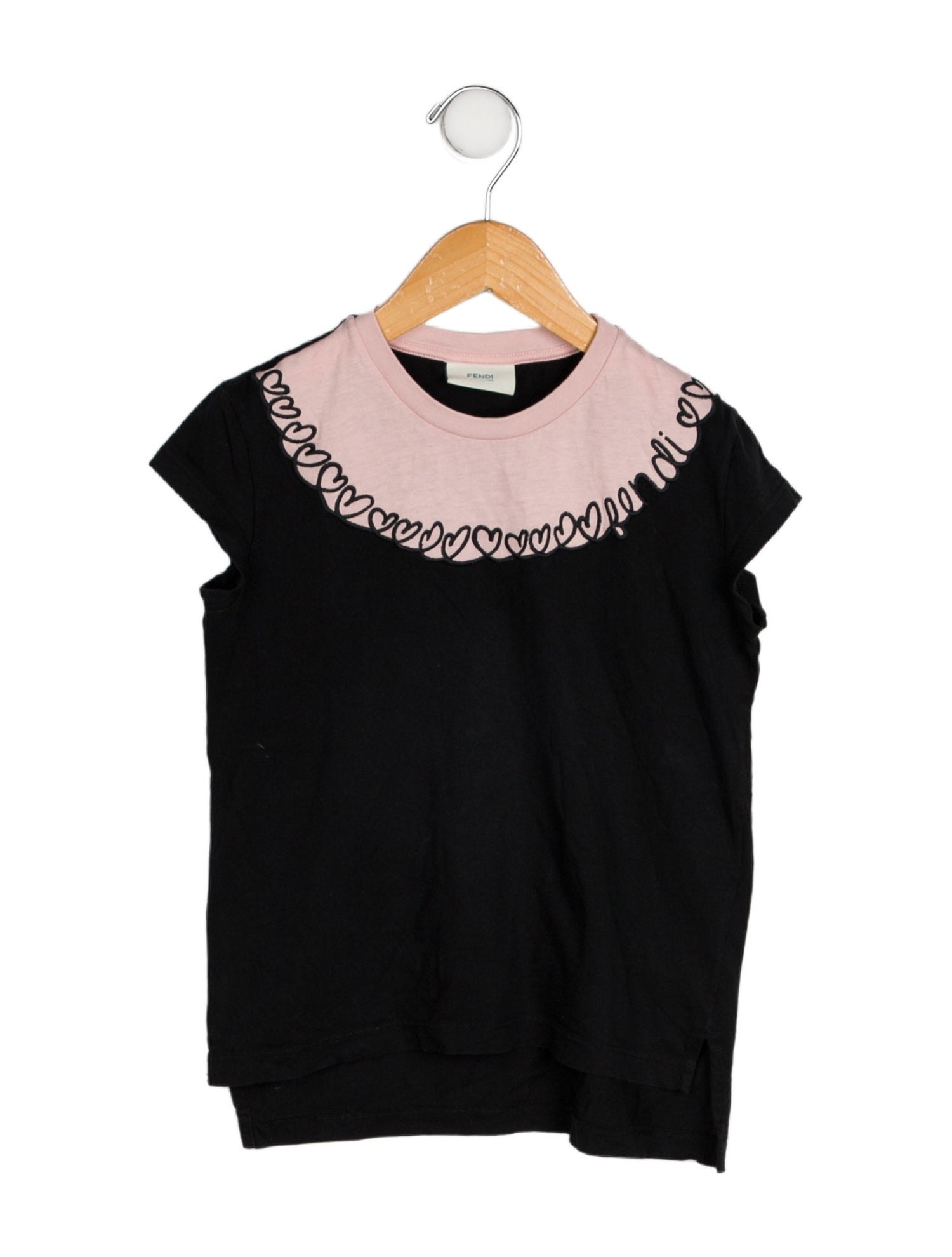 Fendi Embroidered T-Shirt