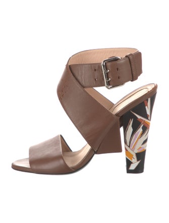 Fendi Leather Sandals