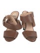 Fendi Leather Sandals