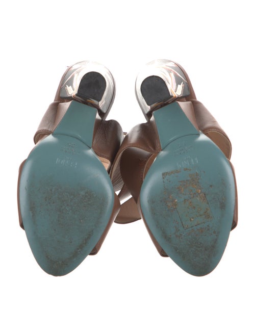 Fendi Leather Sandals