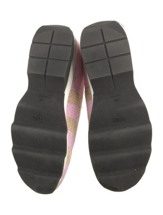 Fendi Printed Embroidered Accent Sock Sneakers