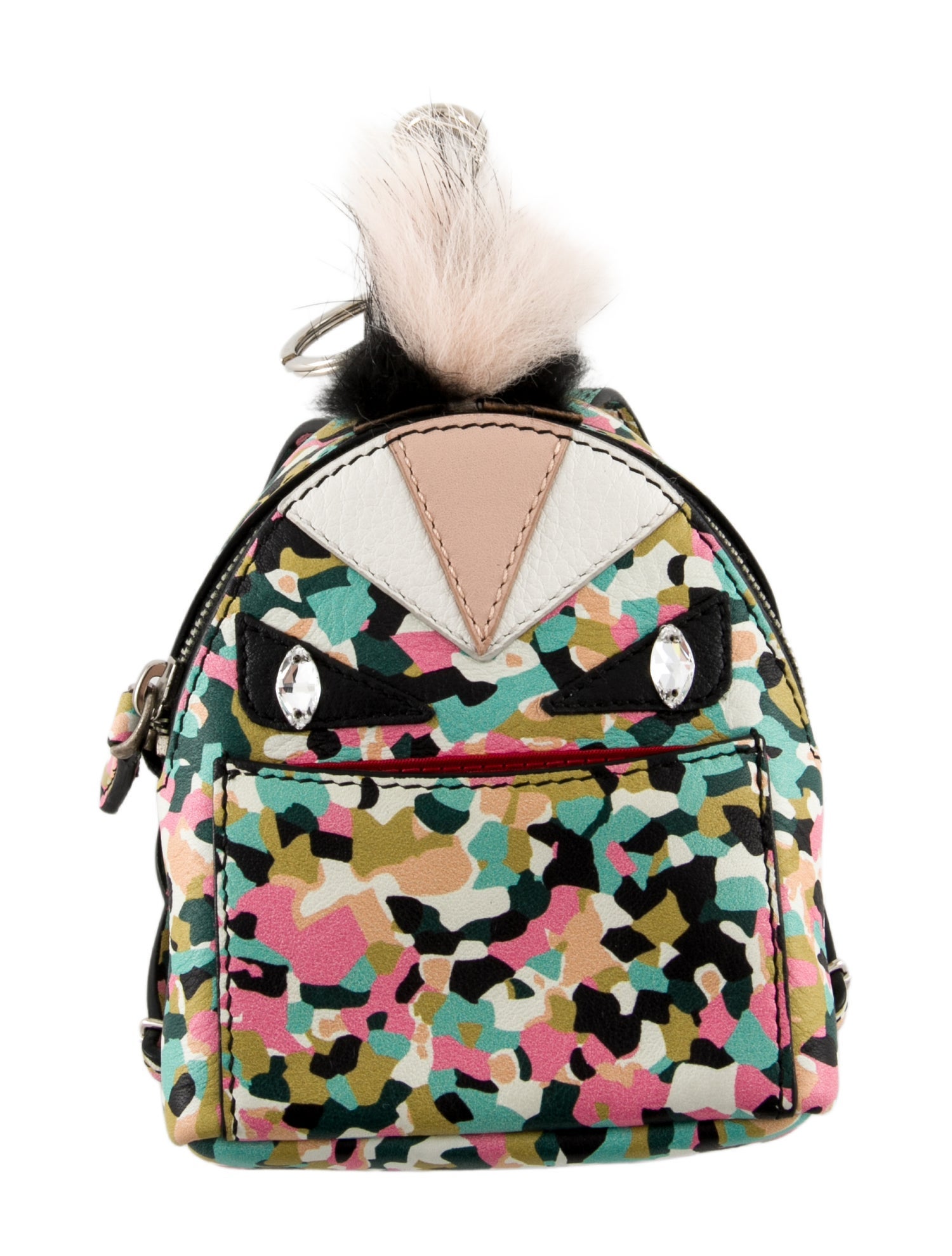 Fendi Mini Monster Backpack Bag Charm