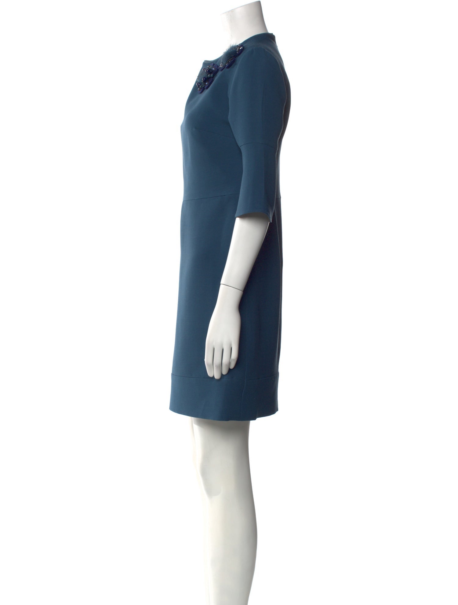 Fendi Wool Mini Dress