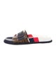 Fendi Leather Printed Slides