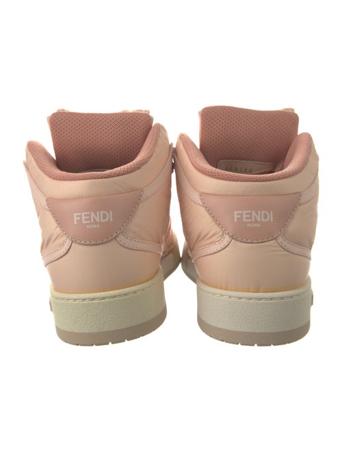 Fendi Nylon Whipstitch Trim Sneakers