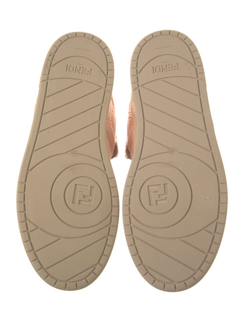 Fendi Nylon Whipstitch Trim Sneakers