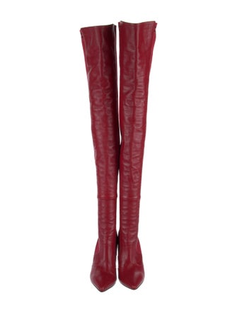 Fendi Leather Sock Boots