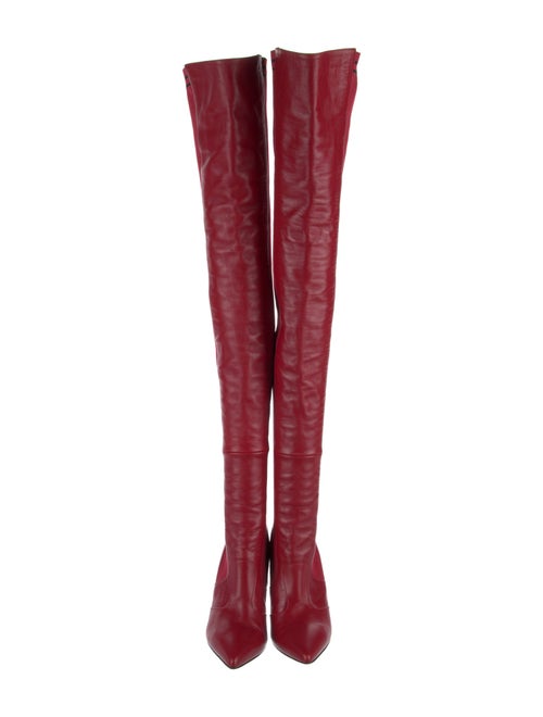 Fendi Leather Sock Boots