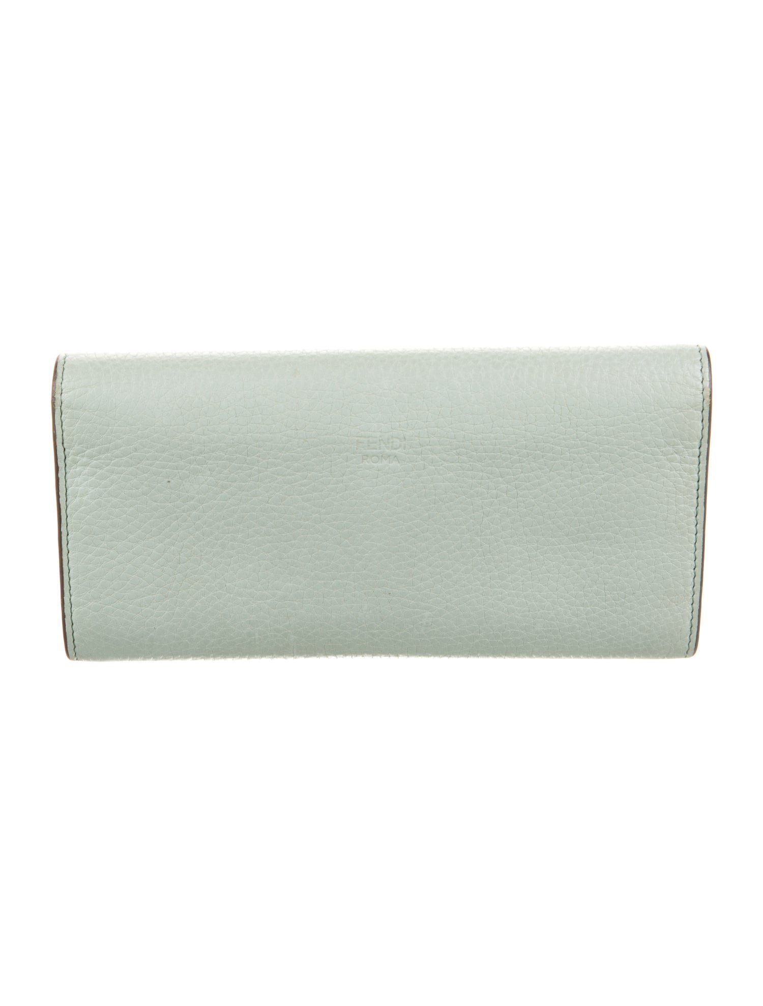 Fendi 2020 Leather Continental Wallet
