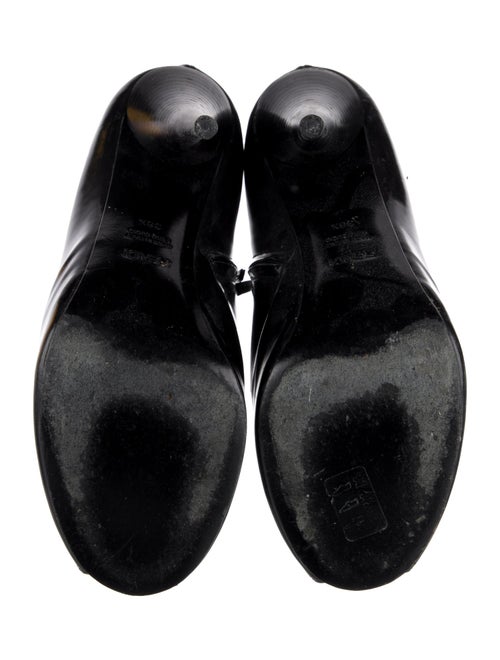 Fendi Leather Mesh Accents Boots