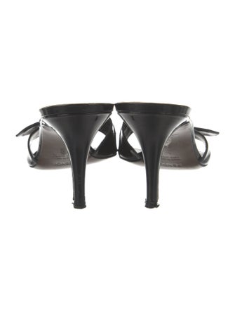 Fendi Patent Leather Slides