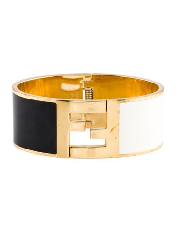 Fendi Bangle Fendista Enamel Bracelet
