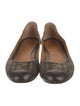 Fendi Zucca FF Logo Canvas Flats