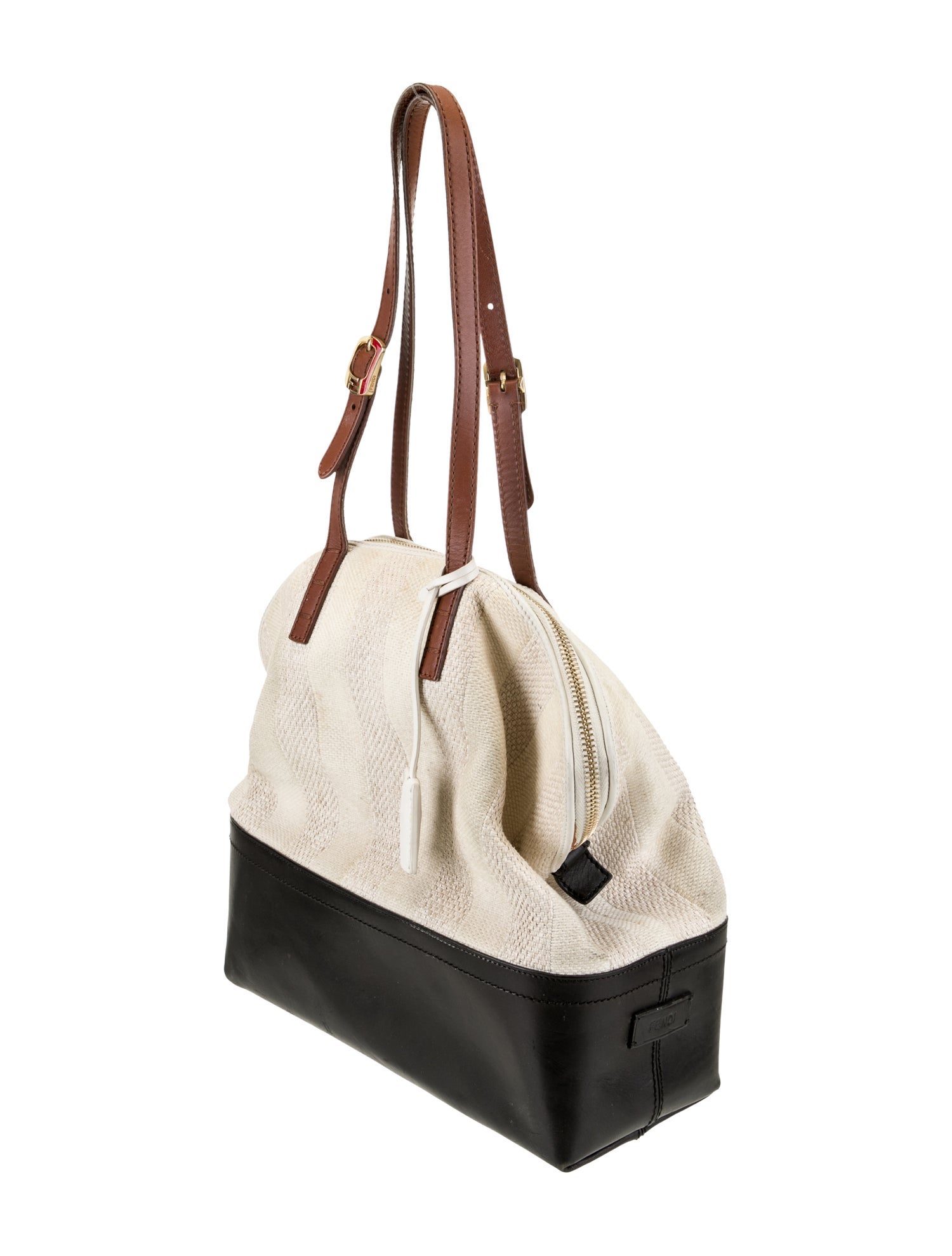 Fendi Pequin Shoulder Bag