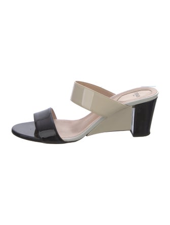 Fendi Patent Leather Slides