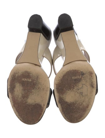 Fendi Patent Leather Slides