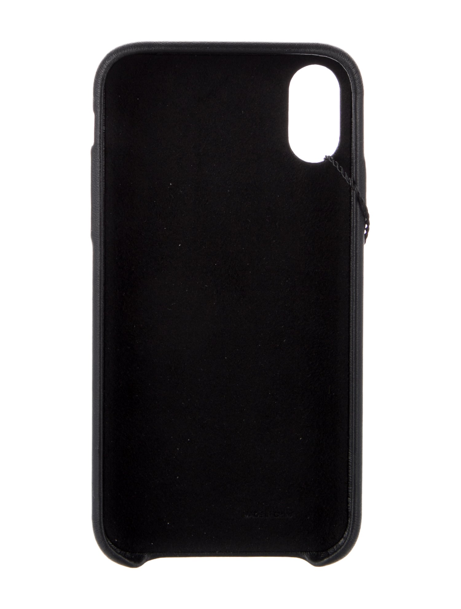 Fendi Leather Iphone XR Case w/ Tags