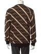 Fendi Zucca FF Logo Graphic Print Pullover