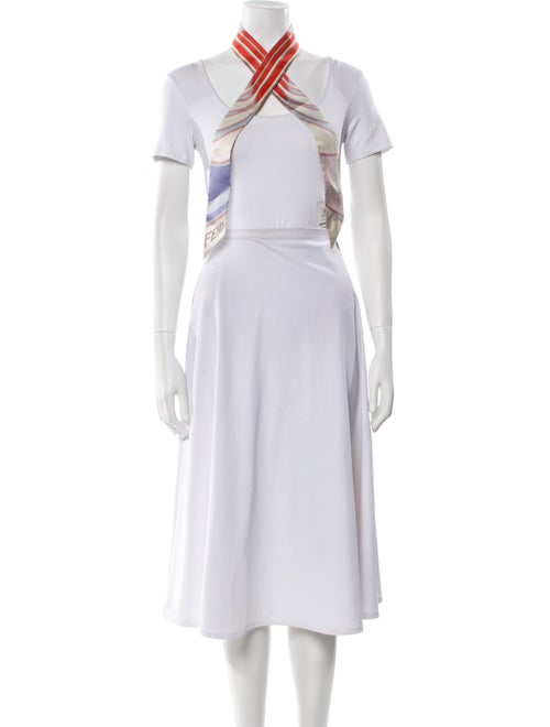 Fendi Silk Printed Stole