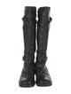 Fendi Leather Riding Boots