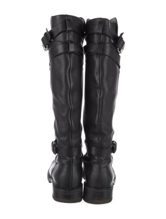 Fendi Leather Riding Boots
