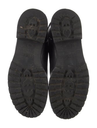 Fendi Leather Riding Boots