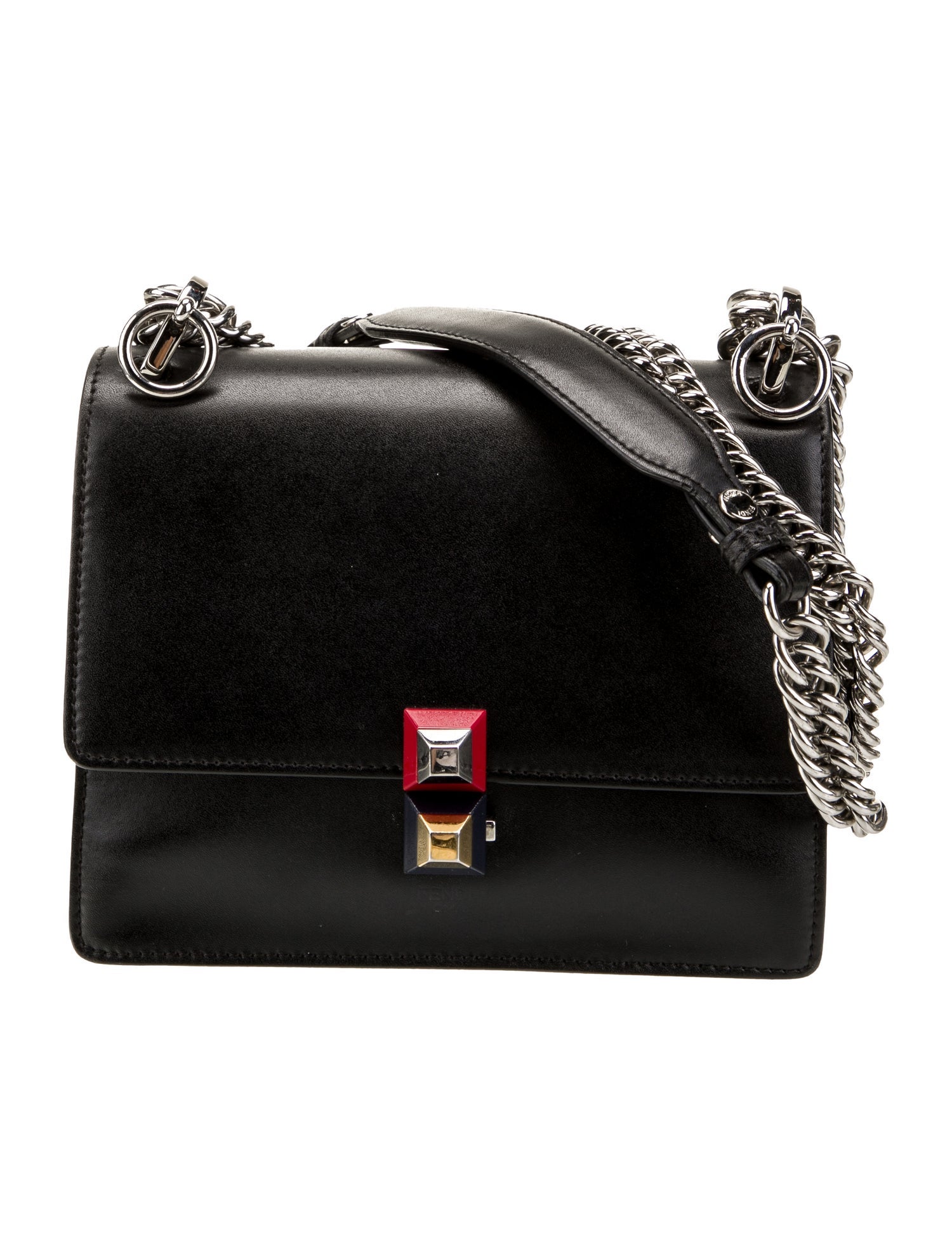 Fendi Leather Kan I Small