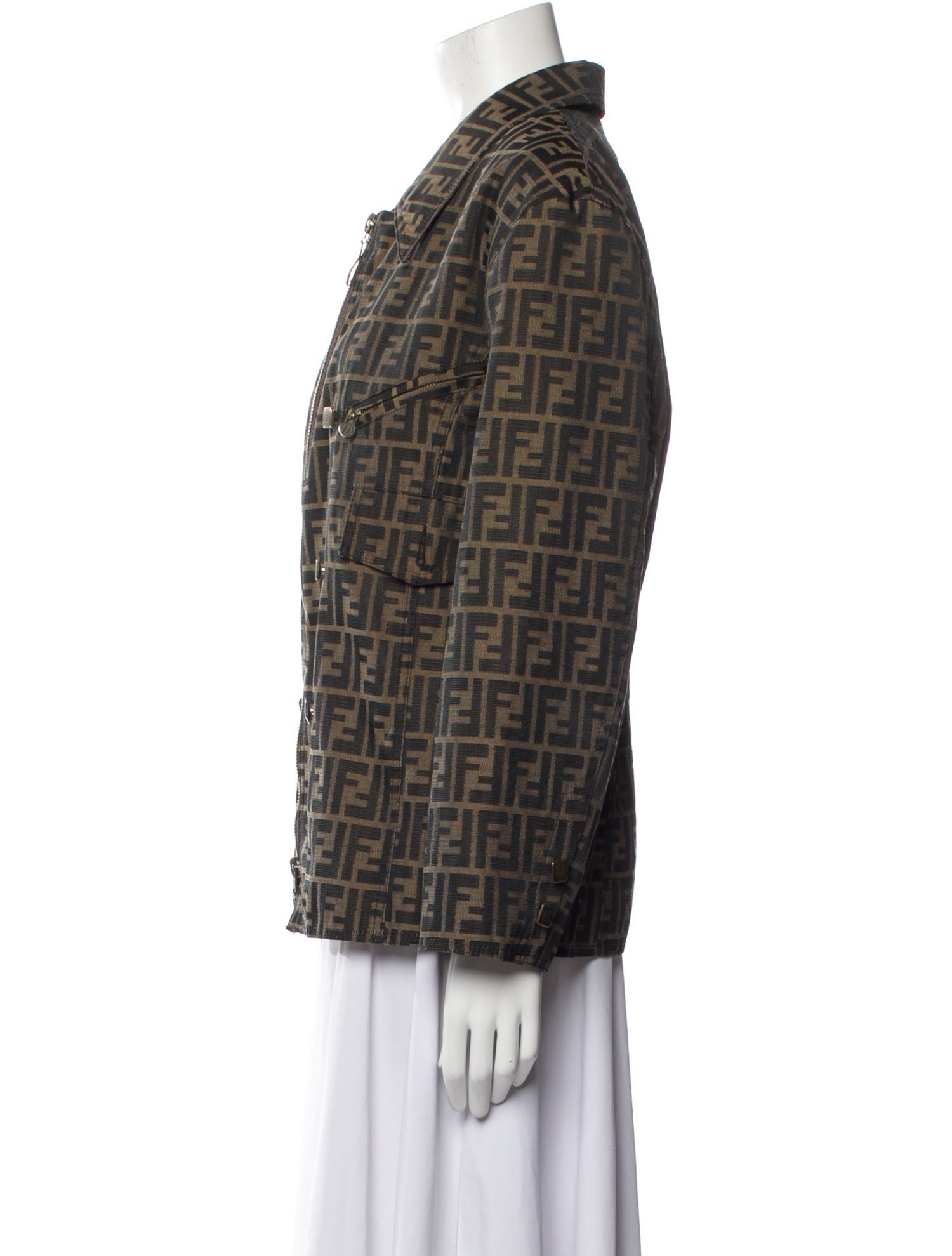 Fendi 1980's Jeans Blazer