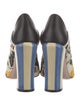 Fendi Canvas Printed Mules