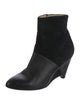 Fendi Spike Accents Suede Boots