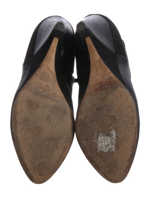 Fendi Spike Accents Suede Boots