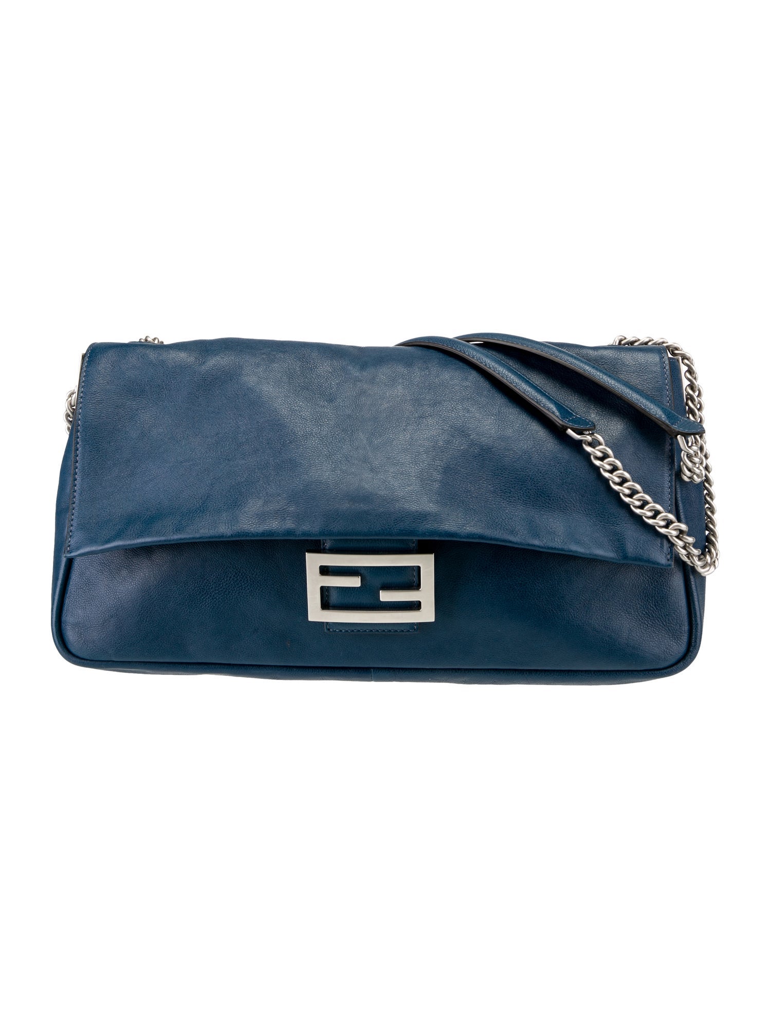 Fendi Leather Baguette Large 2024