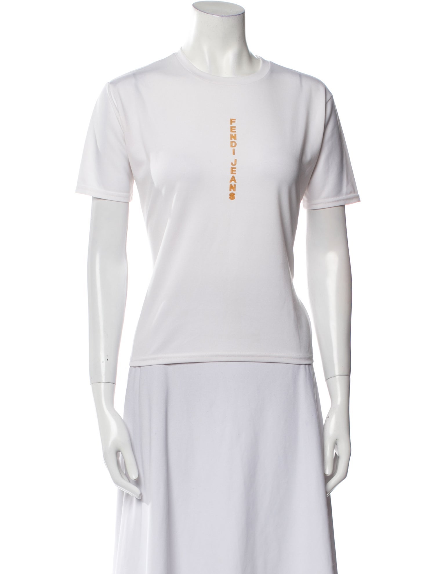 Fendi Crew Neck Short Sleeve T-Shirt