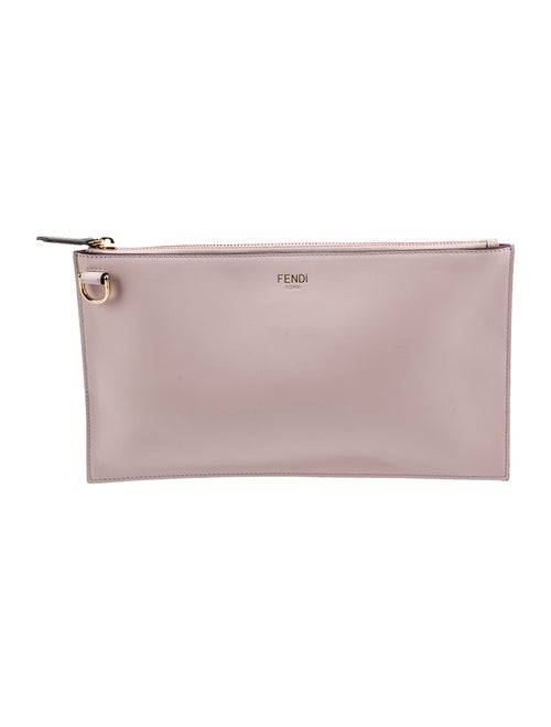 Fendi Leather Flat Pouch Medium 2025