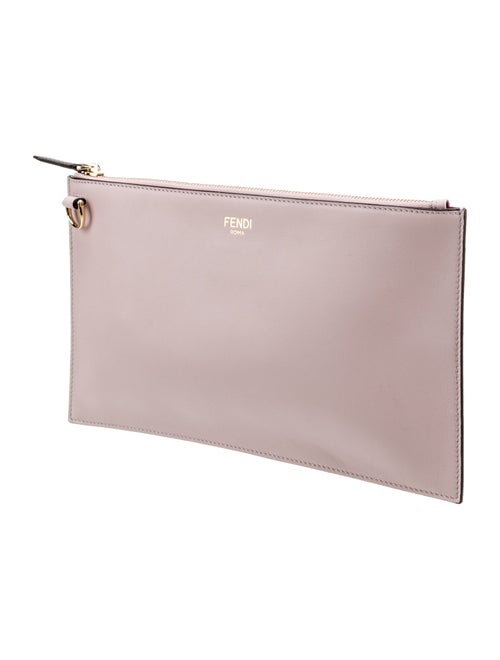 Fendi Leather Flat Pouch Medium 2025