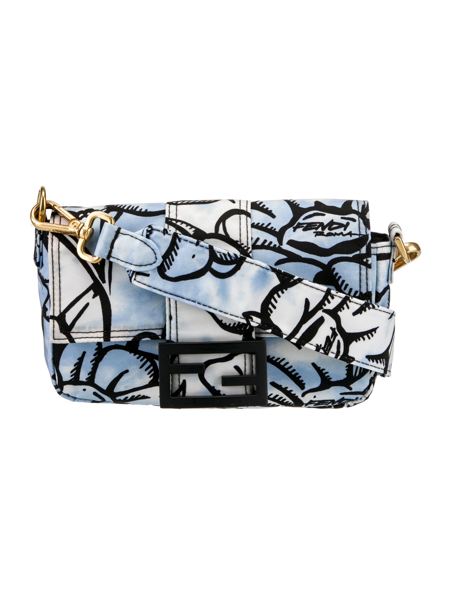 Fendi Nylon Baguette