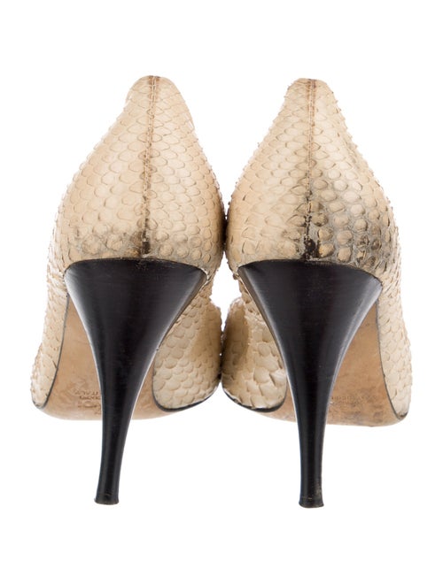 Fendi Snakeskin Animal Print Pumps