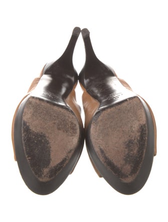 Fendi Leather Slides