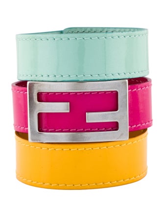 Fendi Logo Bracelet Set of 3