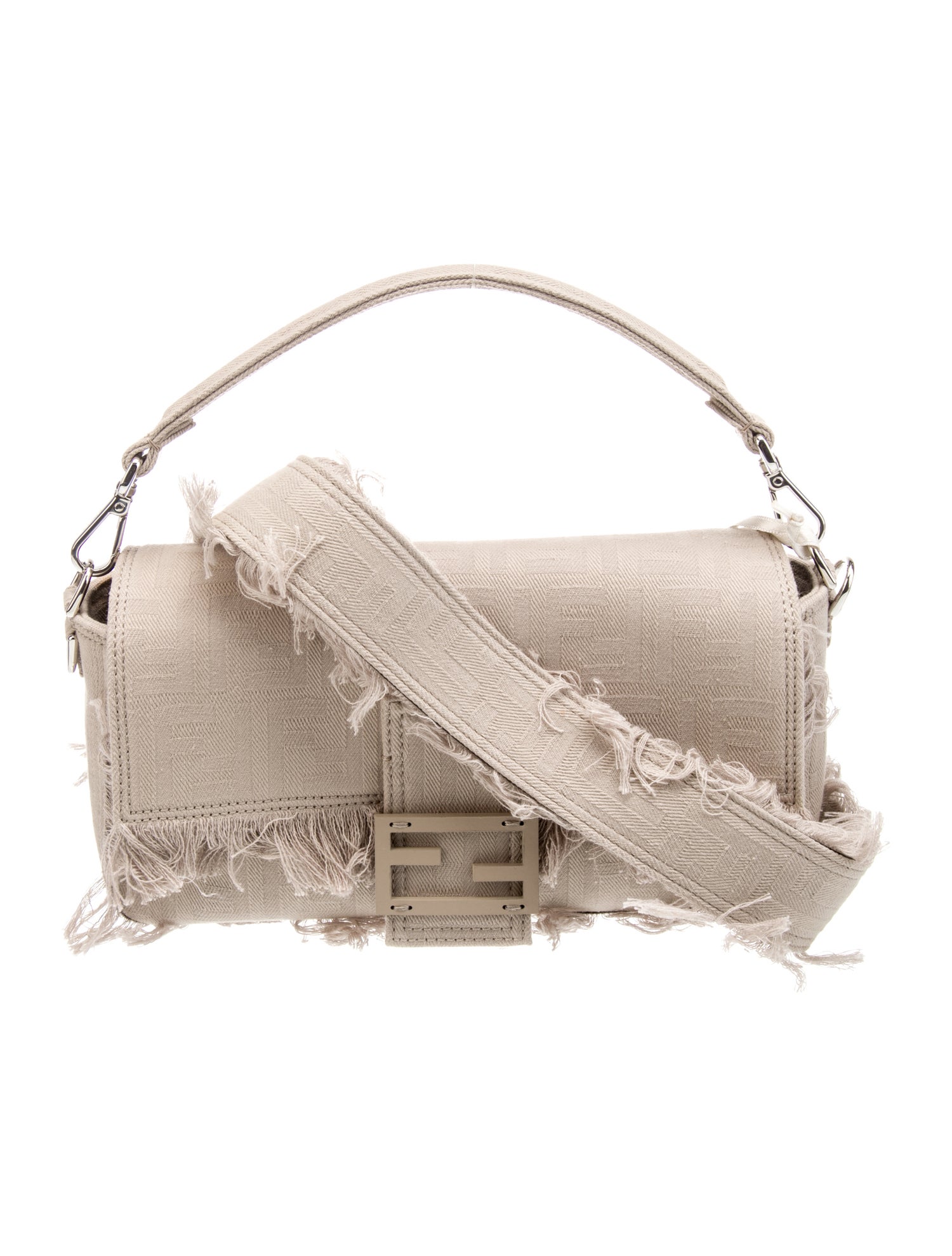 Fendi Canvas Top Handle Bag