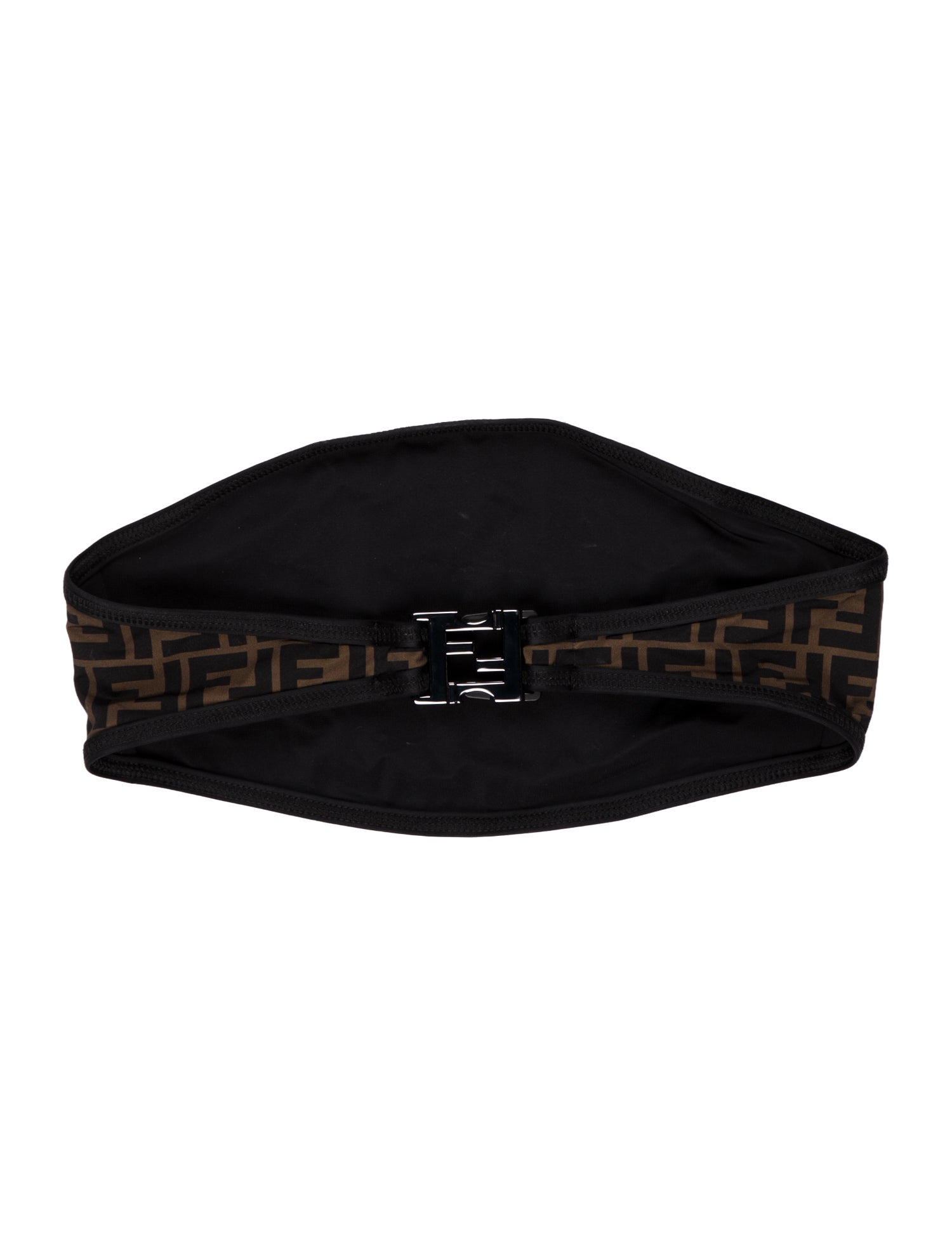 Fendi Strapless Crop Top