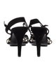 Fendi Suede T-Strap Sandals