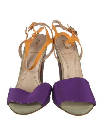 Fendi Canvas Sandals